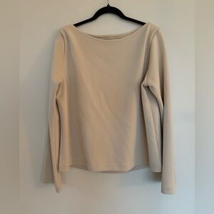 Aday getaway scuba top cream color L